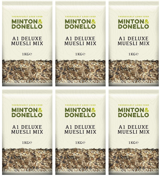 6 x Minton & Donello Brown Basmati Rice - 1000g