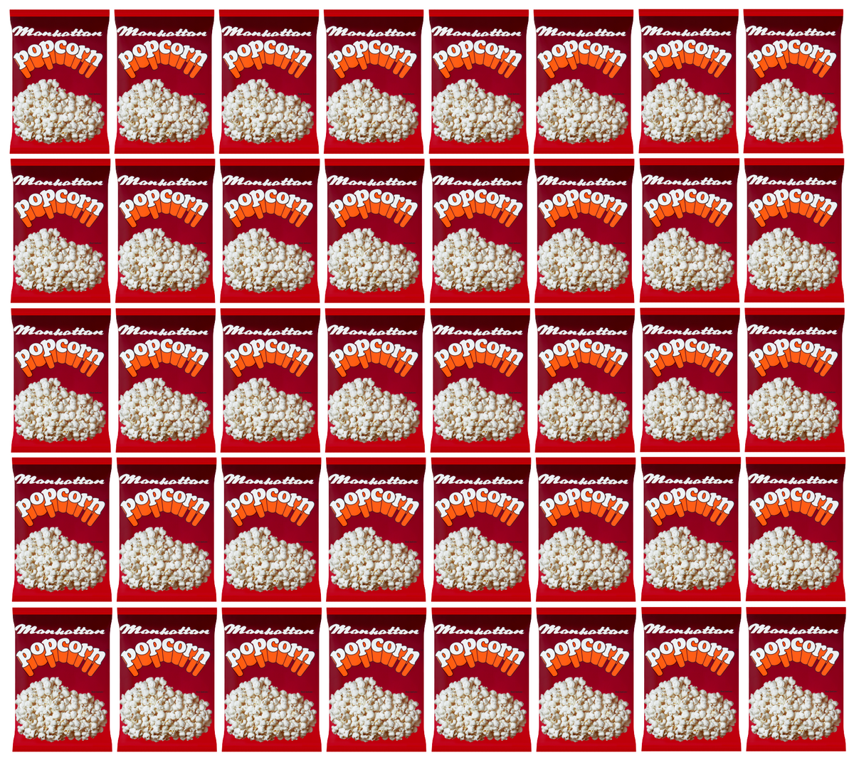 40 x Manhattan Popcorn Salted 30Gm