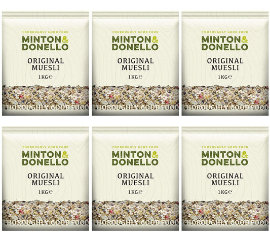 6 x Minton & Donello Original Muesli - 1000g
