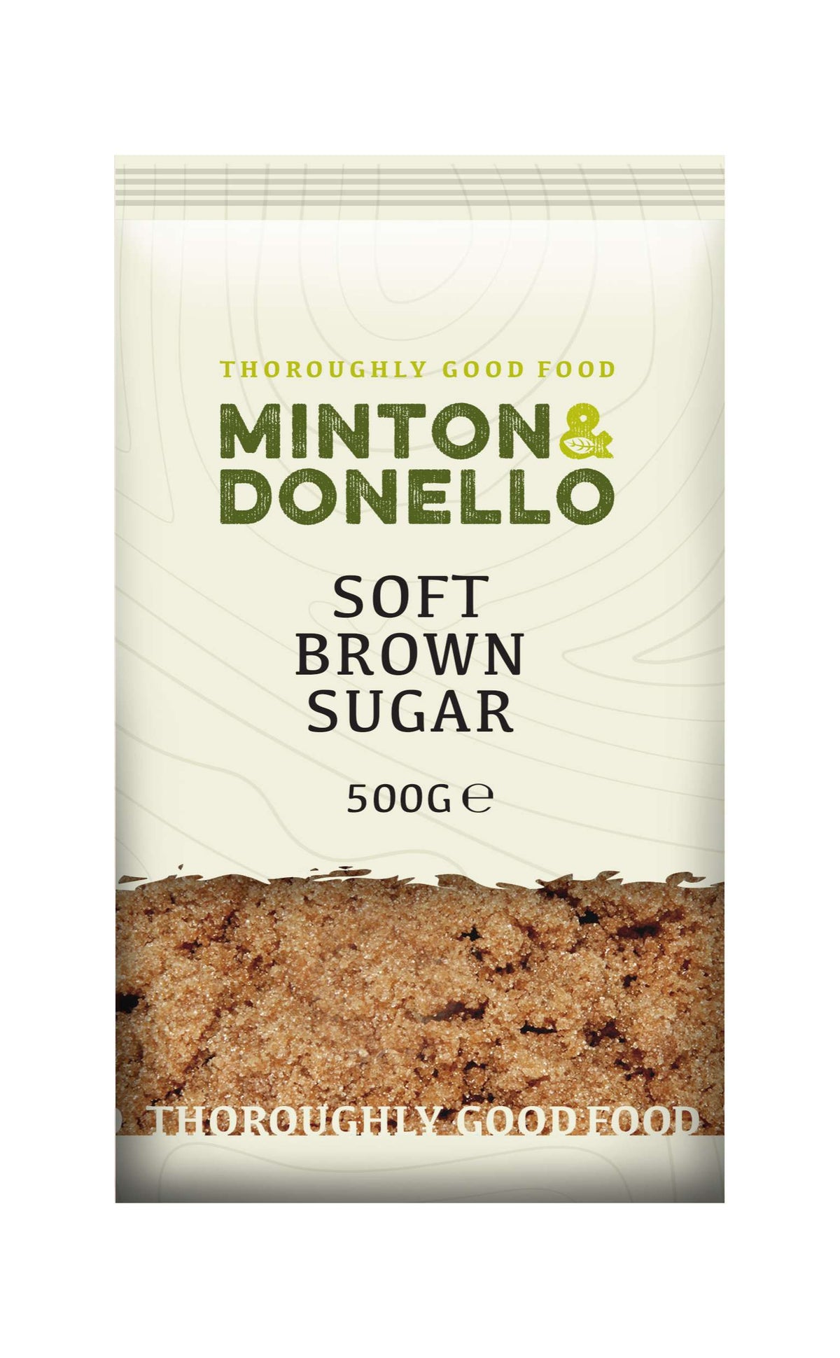 6 x Minton & Donello Soft Brown Sugar - 500g