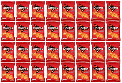 32 x Doritos Chilli Heatwave 40Gm