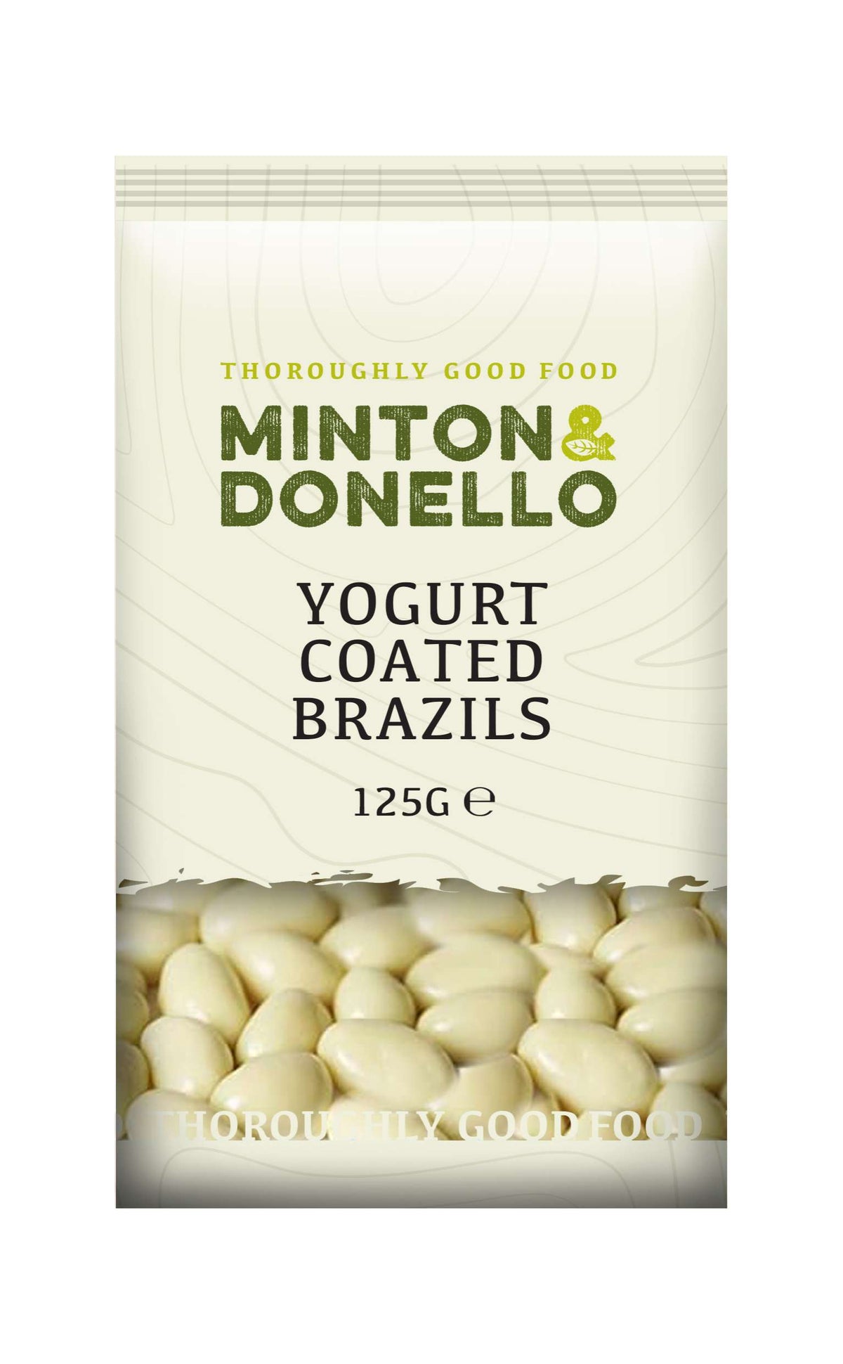 6 x Minton & Donello Yogurt Coated Brazils - 125g