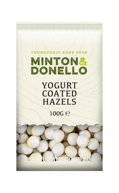 6 x Minton & Donello Yogurt Coated Hazels - 100g