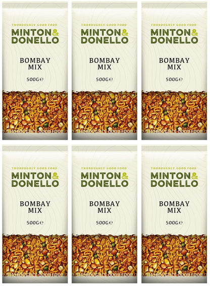 6 x Minton & Donello Bombay Mix - 500g