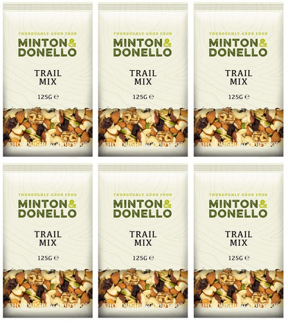 6 x Minton & Donello Trail Mix - 125g