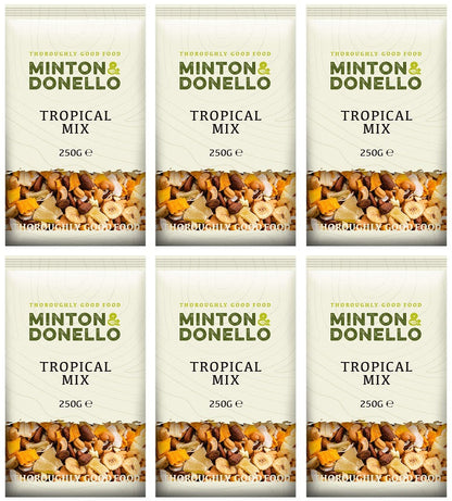 6 x Minton & Donello Tropical Mix - 250g