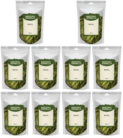 10 x Minton & Donello Basil - 20g