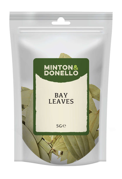 10 x Minton & Donello Bay Leaves - 5g
