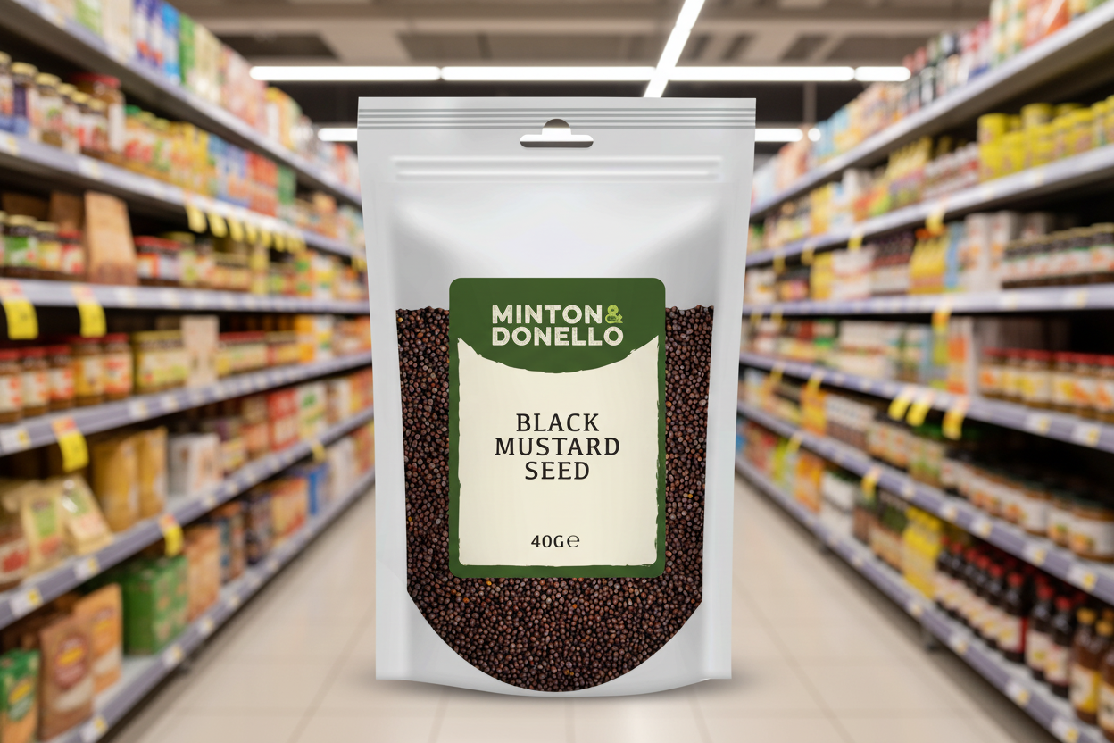 10 x Minton & Donello Black Mustard Seed - 40g