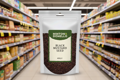 10 x Minton & Donello Black Mustard Seed - 40g