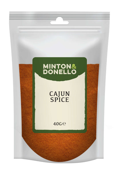 10 x Minton & Donello Cajun Spice - 40g