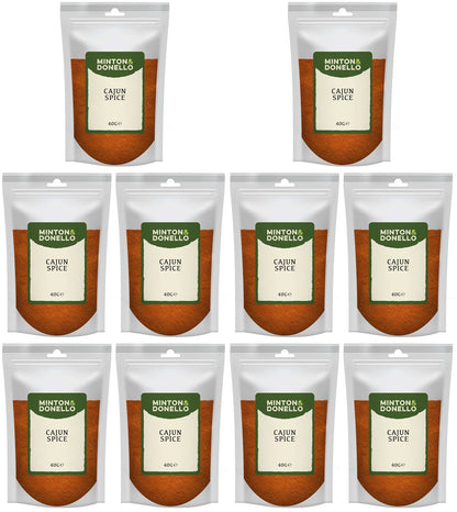 10 x Minton & Donello Cajun Spice - 40g