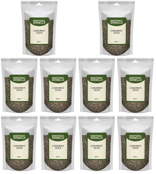 10 x Minton & Donello Caraway Seed - 40g