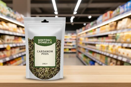 10 x Minton & Donello Cardamom Pods - 20g