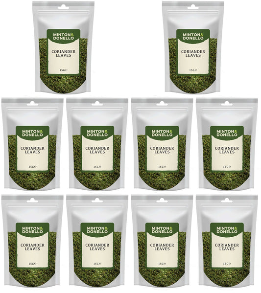 10 x Minton & Donello Coriander Leaves - 15g