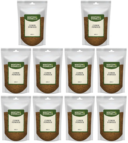 10 x Minton & Donello Cumin Powder - 40g