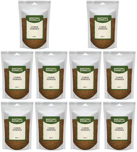 10 x Minton & Donello Cumin Powder - 40g