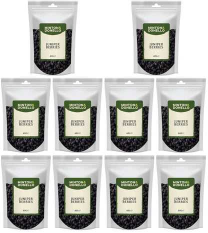 10 x Minton & Donello Juniper Berries - 40g