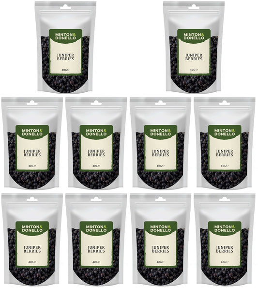 10 x Minton & Donello Juniper Berries - 40g