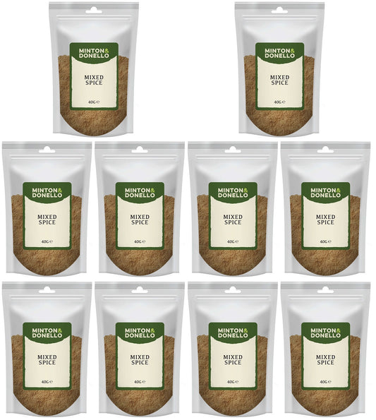 10 x Minton & Donello Mixed Spice - 40g