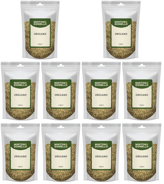 10 x Minton & Donello Oregano - 15g