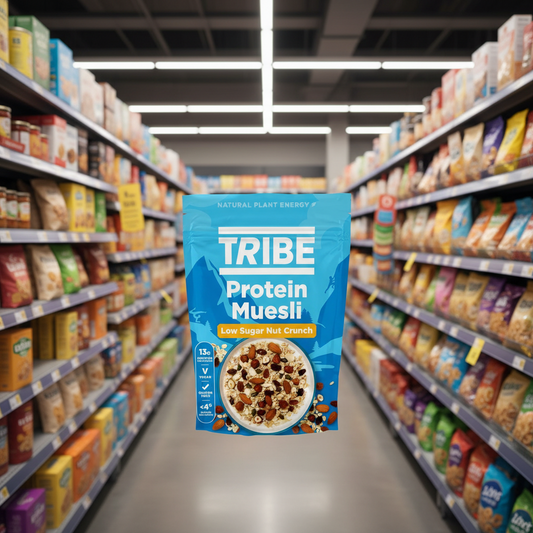 Tribe Protein Muesli - Low Sugar Nut Crunch - 400g