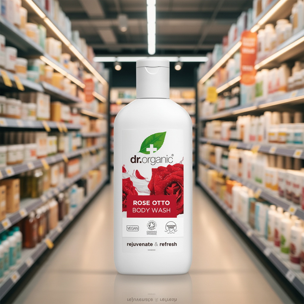 Dr Organic Rose Body Wash - 250ml