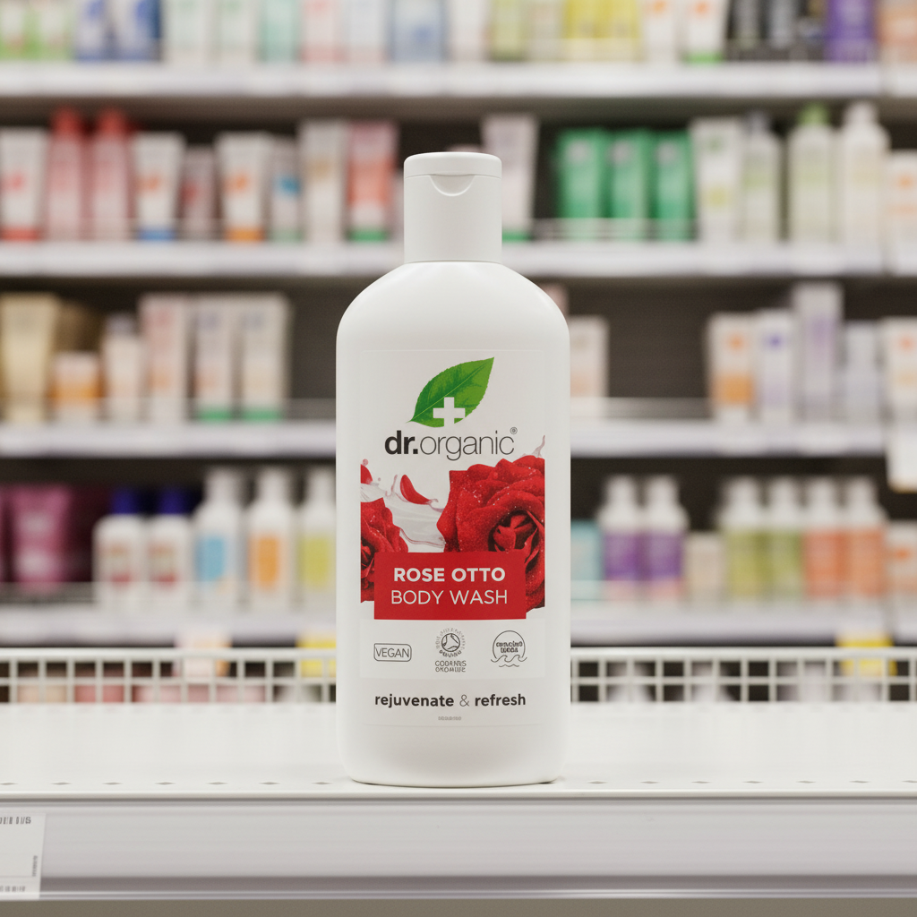 Dr Organic Rose Body Wash - 250ml
