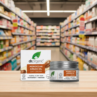 Dr Organic Moroccan Argan Oil Day Cream - 50ml