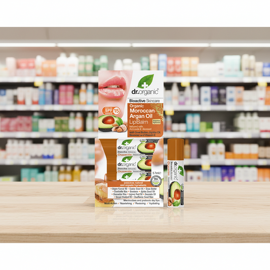 Dr Organic Moroccan Argan Oil Lip Balm - 5.7ml