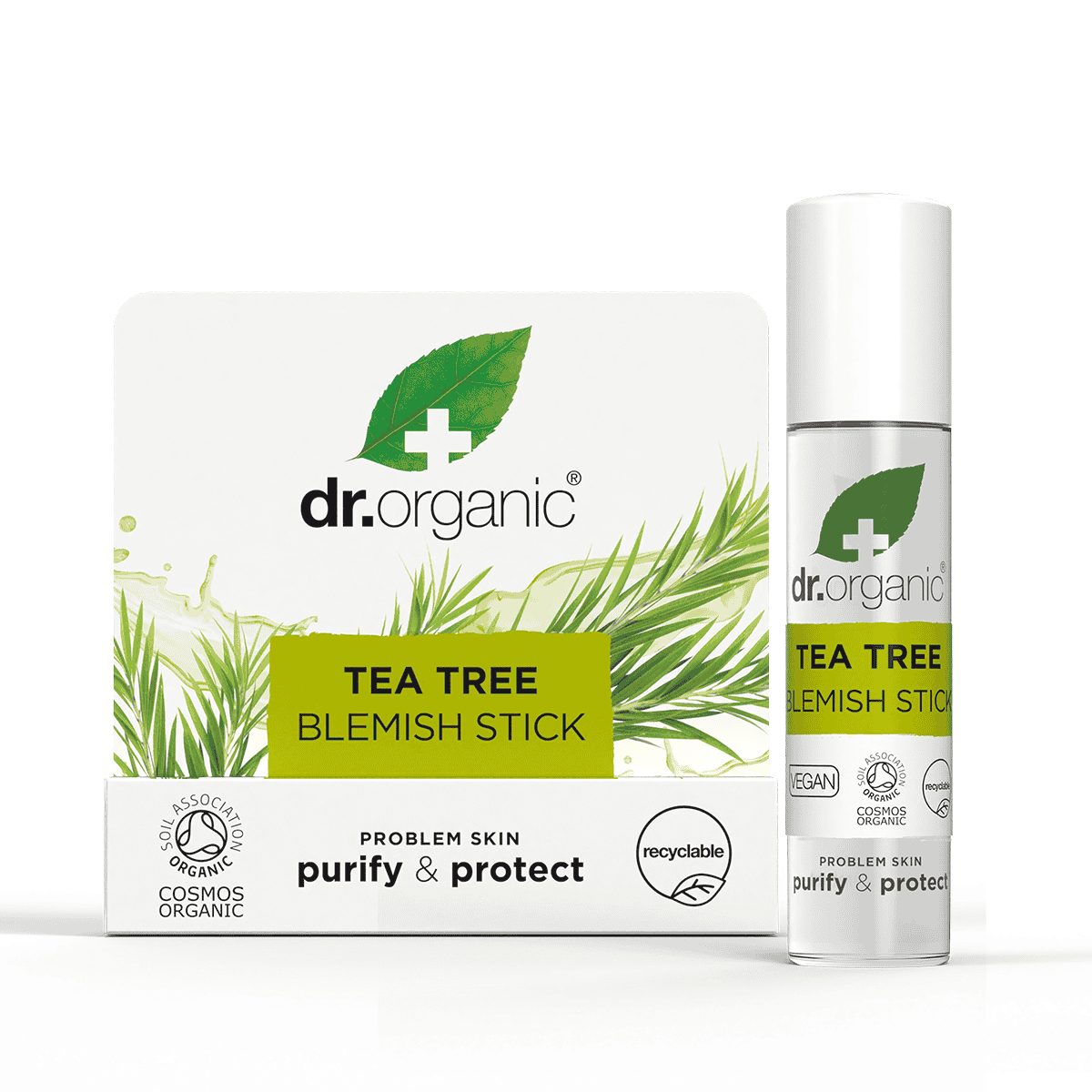 Dr Organic Tea Tree Blemish Stick - 8ml