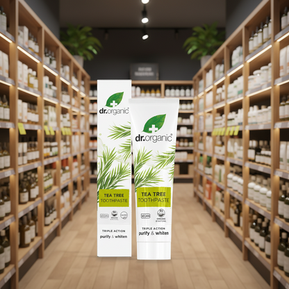 Dr Organic Tea Tree Toothpaste - 100ml