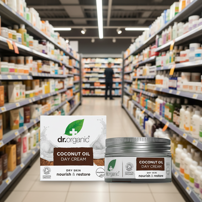 Dr Organic Coconut Day Cream - 50ml