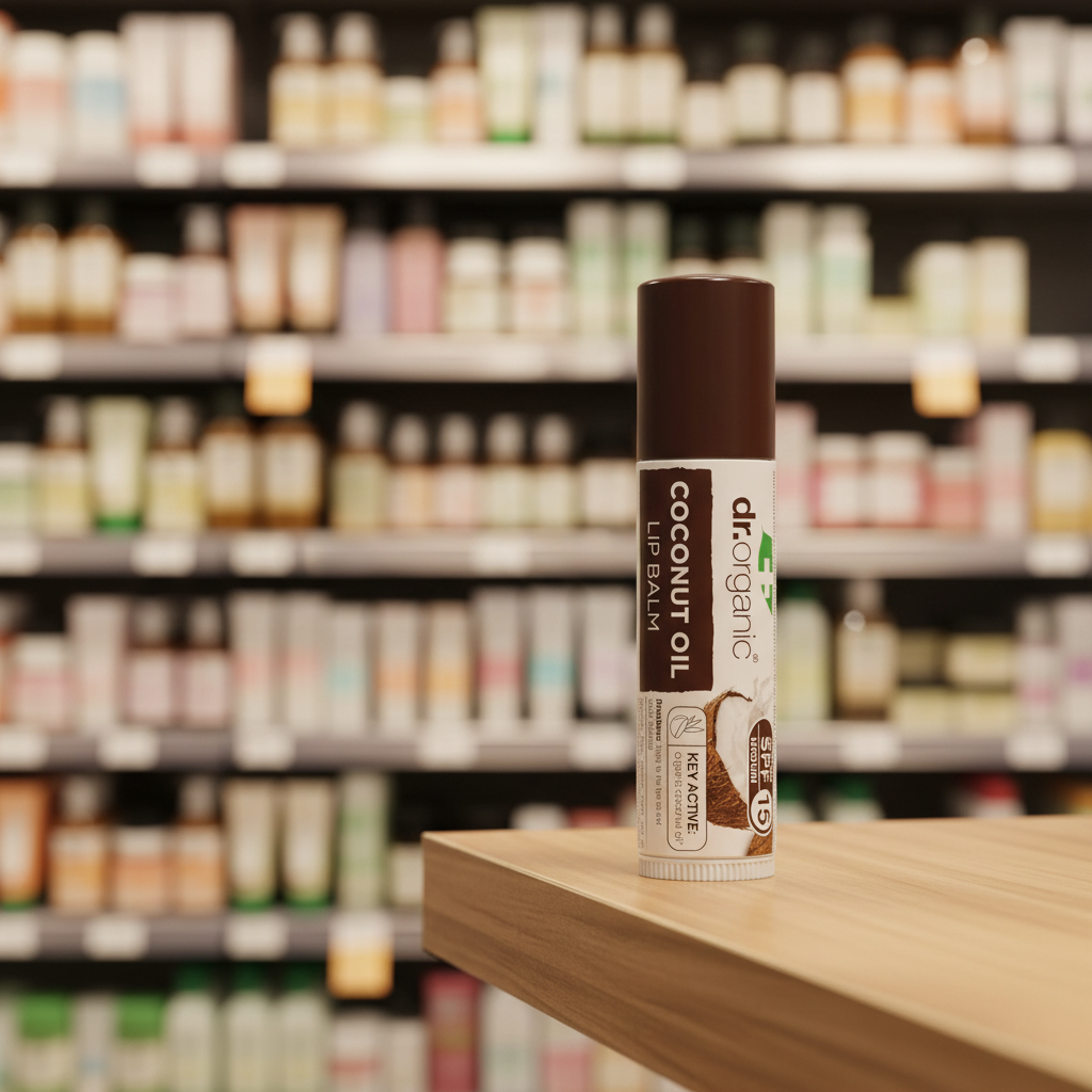 Dr Organic Coconut Lip Balm - 5.7ml
