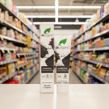 Dr Organic Charcoal Toothpaste - 100ml