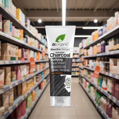 Dr Organic Charcoal Face Wash - 200ml