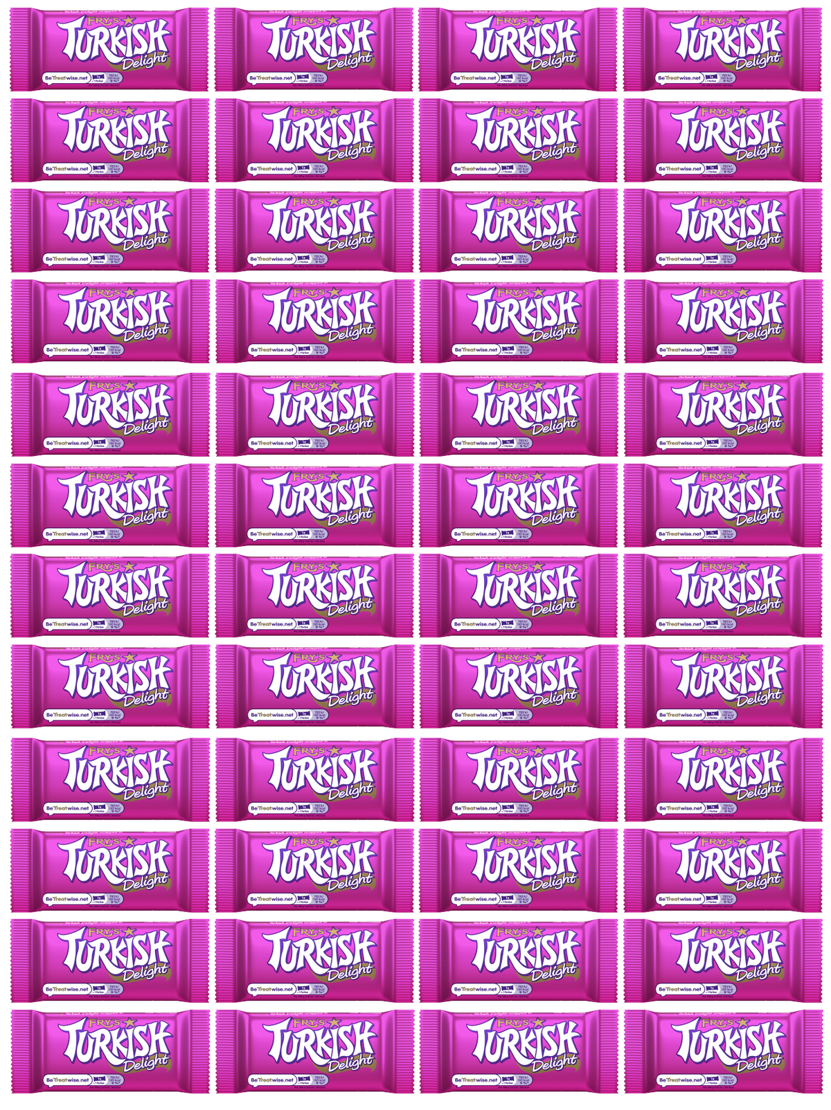 48 x Frys Turkish Delight 51Gm