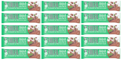 15 x Fulfil Milk Chocolate & Mint Vitamin & Protein Bar 55Gm