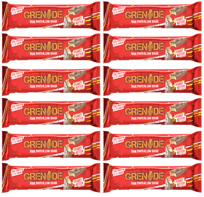 12 x Grenade Carb Killa Peanut Nutter 60Gm