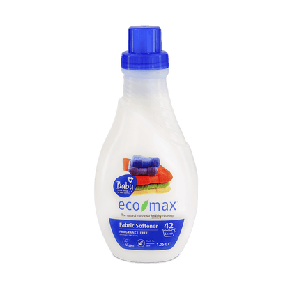 Eco-Max Fabric Softener Fragrance Free/Baby - 1.05ltr