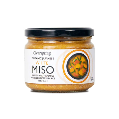 Clearspring Miso - White - jar (unpast) Organic - 270g