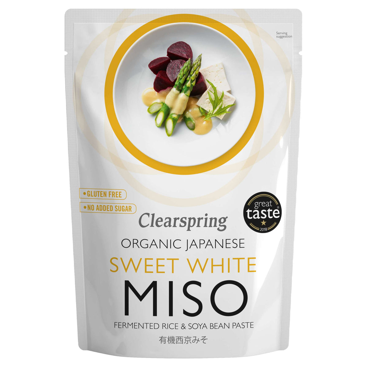 Clearspring Miso - Sweet White - pouch Organic - 250g