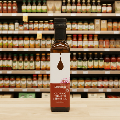 Clearspring Oil - Toasted Sesame Organic - 250ml