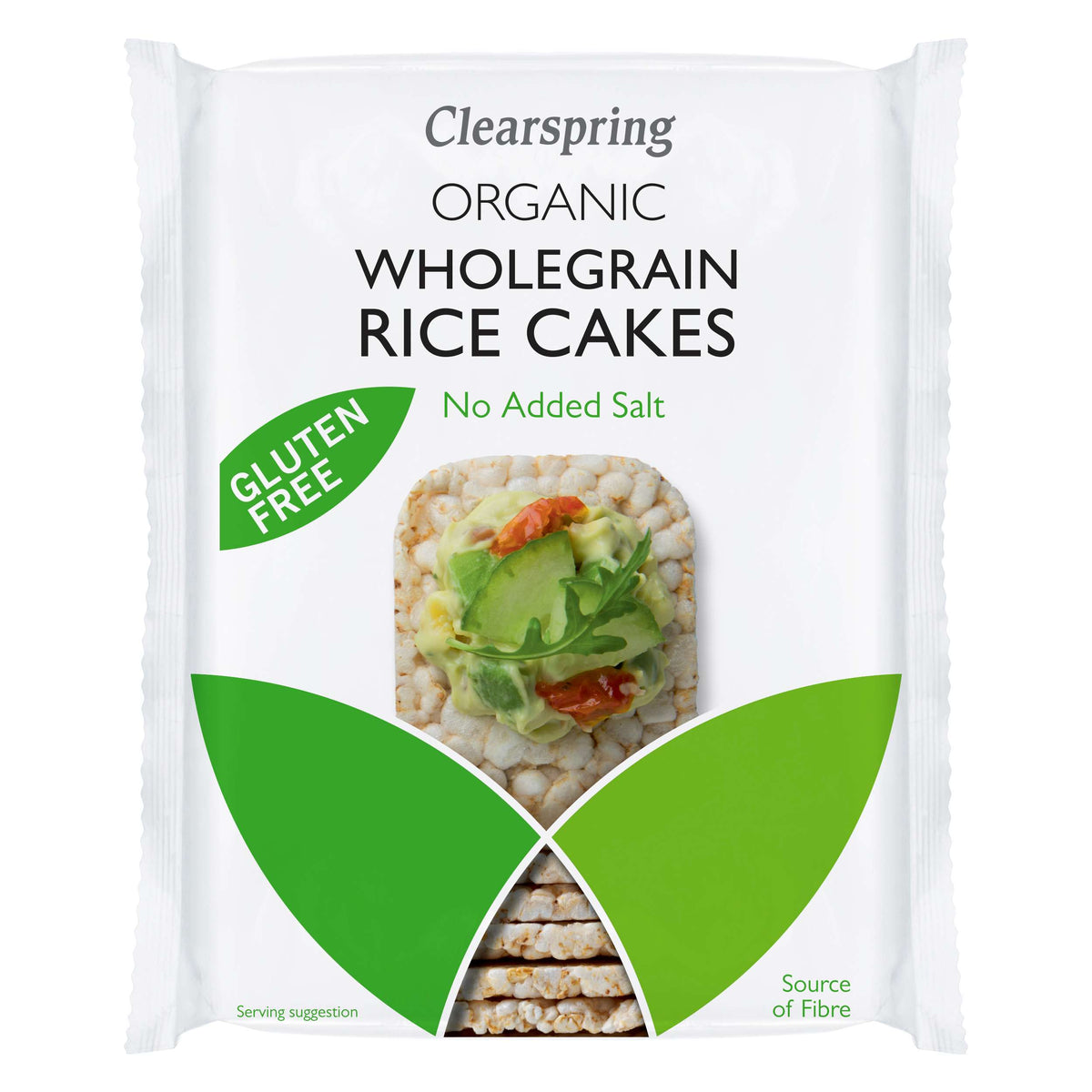 Clearspring Org Wholegrain Rice Cakes no add salt - 130g