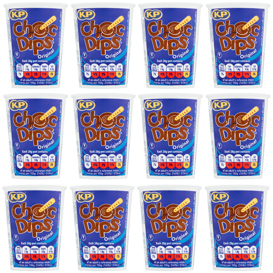 12 x Kp Choc Dips Original 28G