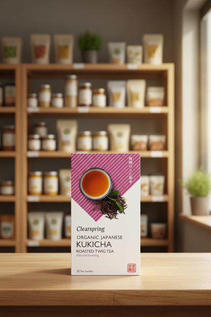 Clearspring Organic Japanese Kukicha - TB box - 20x36g