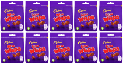 10 x Cadbury Bitsa Wispa 85Gm