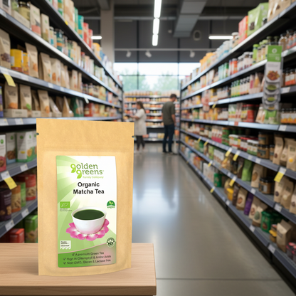 Golden Greens Organic Matcha Tea  - 50g
