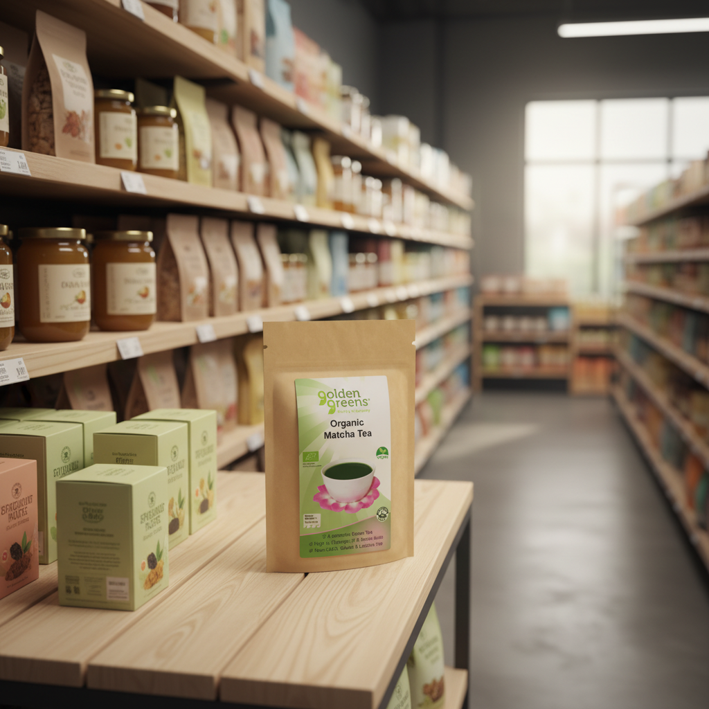 Golden Greens Organic Matcha Tea  - 50g
