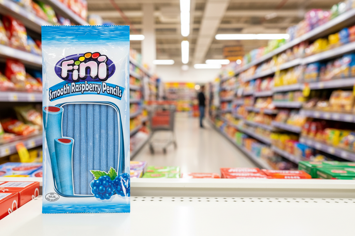 12 x Fini Smooth Raspberry Pencils 160G